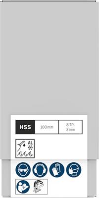 Bosch Professional T127D Decoupeerzaagblad PRO Alu VE=100 - 2608631966