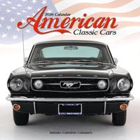 American Classic Cars Calendar 2026 Square Car Wall Calendar - 16 Month - thumbnail