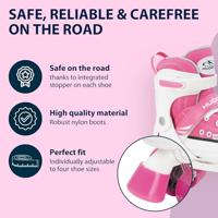 Hudora rolschaatsen verstelbaar, mt 36-39 - thumbnail