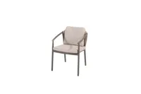 Barolo dining chair terre with 2 cushions - thumbnail