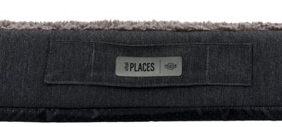 TRIXIE VITAL MATRAS BENDSON ORTHOPEDISCH DONKERGRIJS / LICHTGRIJS 80X60X10 CM