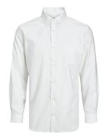 J&j Premium Jprblaparker Shirt L/s Noos Overhemd White Slim Fit - thumbnail
