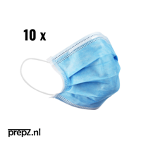 Gecertificeerde - wegwerp mondmaskers - ideaal voor het openbaar vervoer - thumbnail