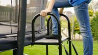 EXIT Trampoline platform met ladder voor framehoogte van 50-65cm - thumbnail