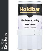 Holdbar Linoleumcoating Zwartgrijs (RAL 7021) 1 Kg - thumbnail