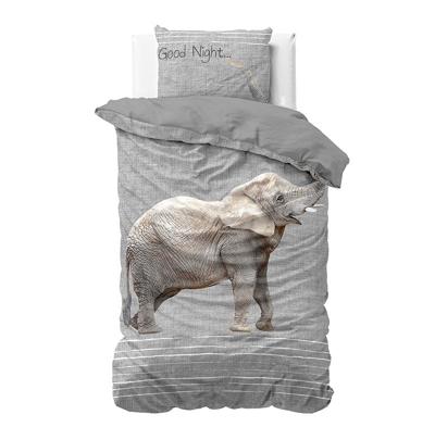 Dreamhouse - Goodnight Elephant 100% Katoen - Grijs - 140 x 200