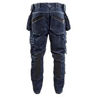 Blåkläder Baggy Denim Stretch X1900 19991141 | Marineblauw/Zwart | Maat C150 - 7330509513866 - thumbnail