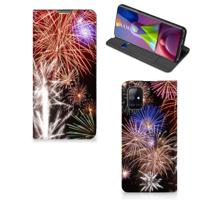 Samsung Galaxy M51 Hippe | Standcase | Vuurwerk - thumbnail