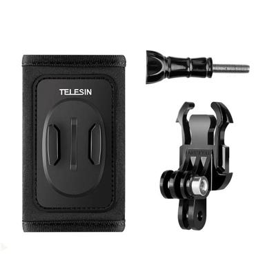 Telesin 360° draaibare backpack strap mount voor action cam