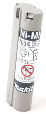 Makita staafaccu 7034 7.2v 2.5ah (nml)