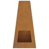 Vuurkorf Bruin 50 x 35 x 100 cm Cortenstaal - thumbnail