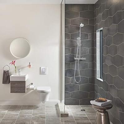 Grohe Essentials toiletrolhouder met klep chroom - thumbnail