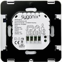 Sygonix SY-4500818 Kamerthermostaat Montagewijze: Inbouw (in muur) Weekprogramma 1 stuk(s) - thumbnail