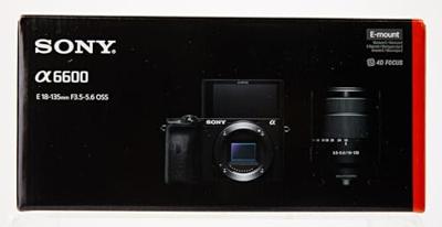 Sony α ILCE6600MB + 18-135mm SLR camerakit 24,2 MP CMOS 6000 x 4000 Pixels Zwart Sony α ILCE6600MB + 18-135mm SLR camerakit 24,2 MP CMOS 6000 x 4000 Pixels Zwart