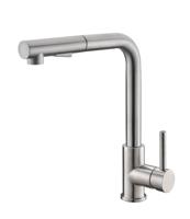 Keukenmengkraan Wiesbaden Reno Twenty Met Uittrekbare Handdouche 304 RVS - thumbnail