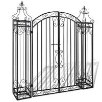 VidaXL Poort decoratief 112x20,5x134 cm smeedijzer - thumbnail