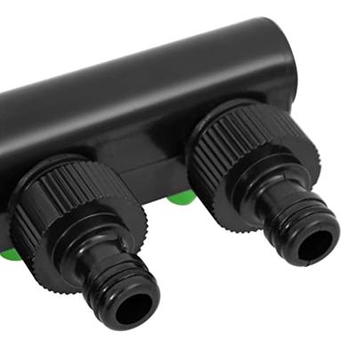 VidaXL Kraanadapter 4-wegs 19,5x6x11 cm abs & pp groen en zwart VidaXL Kraanadapter 4-wegs 19,5x6x11 cm abs & pp groen en zwart