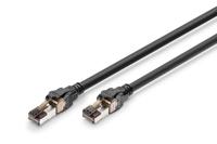Digitus DK-1843-050 RJ45 Netwerkkabel, patchkabel CAT 8.1 S/FTP 5 m Zwart Kleurcodering, Afgeschermd, Meerdradig, Met anti-kniktule 1 stuk(s) - thumbnail