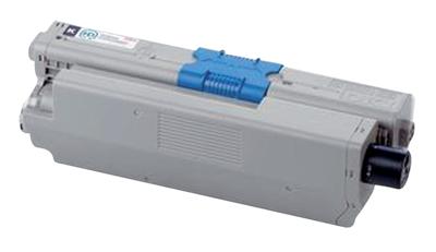 Toner oki 46490608 zwart Toner oki 46490608 zwart