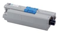 Toner oki 46490608 zwart - thumbnail