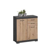 Opbergkast Hermes Artisan Eiken 80x50x90 cm - 2 - thumbnail