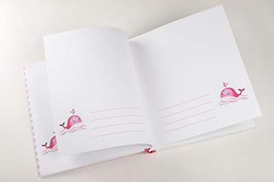 walther+ design UK-183-R UK-183-R Fotoalbum (b x h) 28 cm x 30.5 cm Roze 50 bladzijden