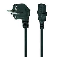 Netsnoer (C13) VDE 10 meter Zwart - thumbnail