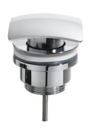 Wiesbaden luxe vierkante clickwaste 5/4&apos;&apos; chroom