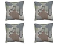 Zit universeel ca. 50x50 cm Grafi sage (4 stuks) Madison - Madison - thumbnail