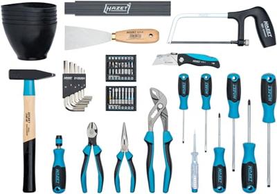 HAZET Gereedschapstas · klein · met 51 gereedschappen 191T-1/51 · 51-delig HAZET Gereedschapstas · klein · met 51 gereedschappen 191T-1/51 · 51-delig