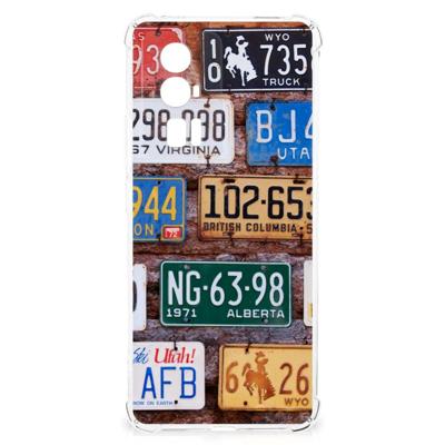 Xiaomi Poco F5 Pro Anti-shock Hoesje met foto Kentekenplaten Xiaomi Poco F5 Pro Anti-shock Hoesje met foto Kentekenplaten