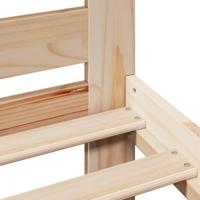 Bedframe zonder matras massief grenenhout 160x200 cm - thumbnail