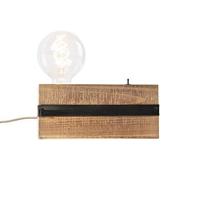 QAZQA Industriële tafellamp hout - Reena - thumbnail