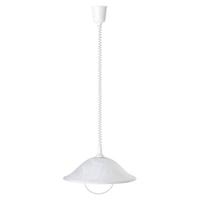 Brilliant Freya 93220/05 Hanglamp LED E27 60 W Wit, Albast - thumbnail