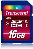 Transcend Ultimate SDHC-kaart Industrial 16 GB Class 10, UHS-I - thumbnail