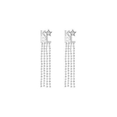 Oorbellen Dames Karl Lagerfeld 5483579 Roestvrij staal 6 cm Oorbellen Dames Karl Lagerfeld 5483579 Roestvrij staal 6 cm