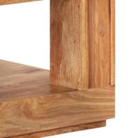 Salontafel 45x45x40 cm massief acaciahout - thumbnail