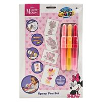 Canenco Minnie mouse blaaspennen set - thumbnail