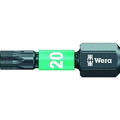 Wera 867/1 Impaktor DC TORX® Bit TX20 x 25mm VE=10 - 05057624001 - thumbnail