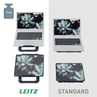 Leitz 63460089 Laptop Riser Aluminium Ultra Flat Leitz Laptopstandaard - thumbnail