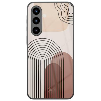 Samsung Galaxy A56 glazen hardcase - Warm curves Samsung Galaxy A56 glazen hardcase - Warm curves