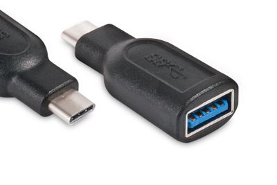 club3D USB 3.2 Gen 1 (USB 3.0) Adapter [1x USB-C stekker - 1x USB 3.2 Gen 1 bus A (USB 3.0)] CAA-1521