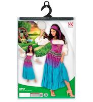 Zigeunerin Vrouw Kostuum Zamira - thumbnail