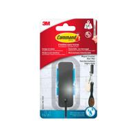Haak voor ophanging 3M 1,3 kg 25 X 35 X 95 MM Zwart Lijmen (1 Stuks) - thumbnail