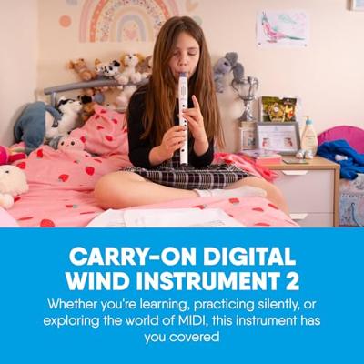 Carry-On Digital Wind Instrument 2 White digitaal blaasinstrument - thumbnail