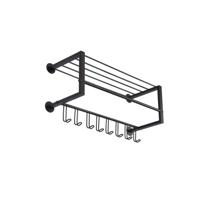 Ylumen Kapstok Small-Black B 70 cm H 37 cm zwart - thumbnail