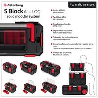Kistenberg S BLOCK ALU LOG 65 Gereedschapskoffer - K367521 - thumbnail