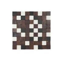 Wanddecoratie Home ESPRIT Wit Zwart Natuurlijk Modern 90 x 4 x 90 cm - thumbnail