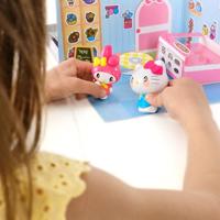 Hello Kitty and Friends Mini figure Sticker House Hello Kitty Flower Café - thumbnail