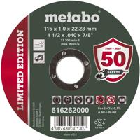 Metabo 616262000 Doorslijpschijf recht 115 mm 100 stuk(s) RVS - thumbnail